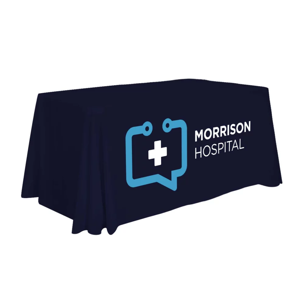 4' Economy Table Throw (Full-Color Front Only)