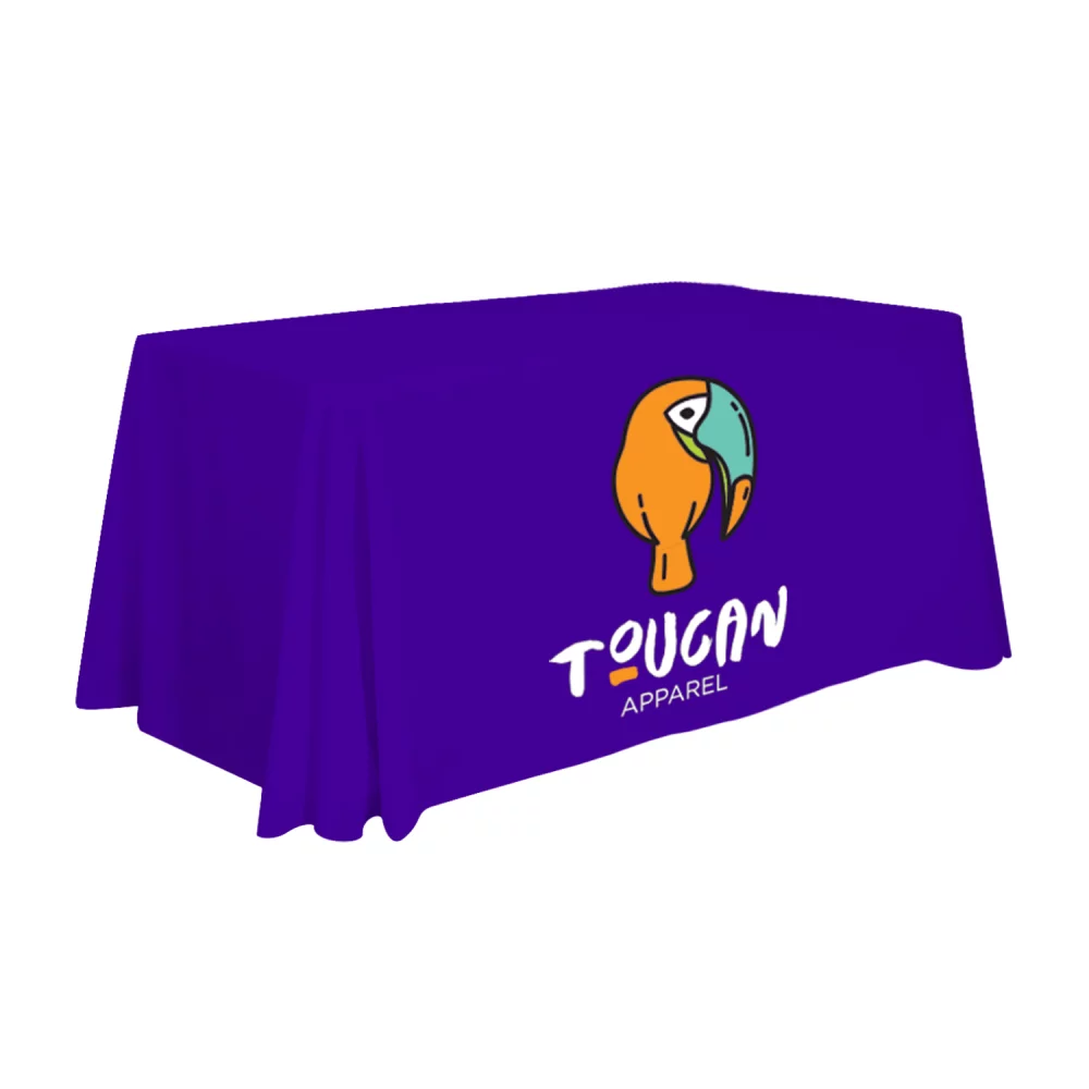 4' Economy Table Throw (Full-Color Front Only)