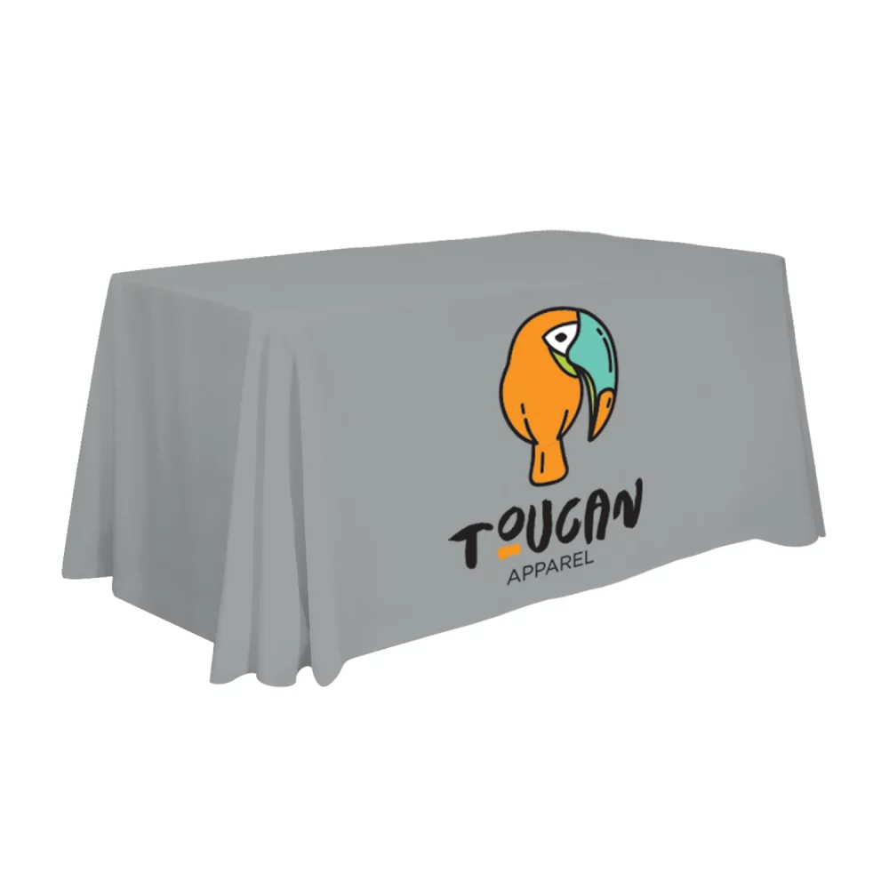 4' Economy Table Throw (Full-Color Front Only)