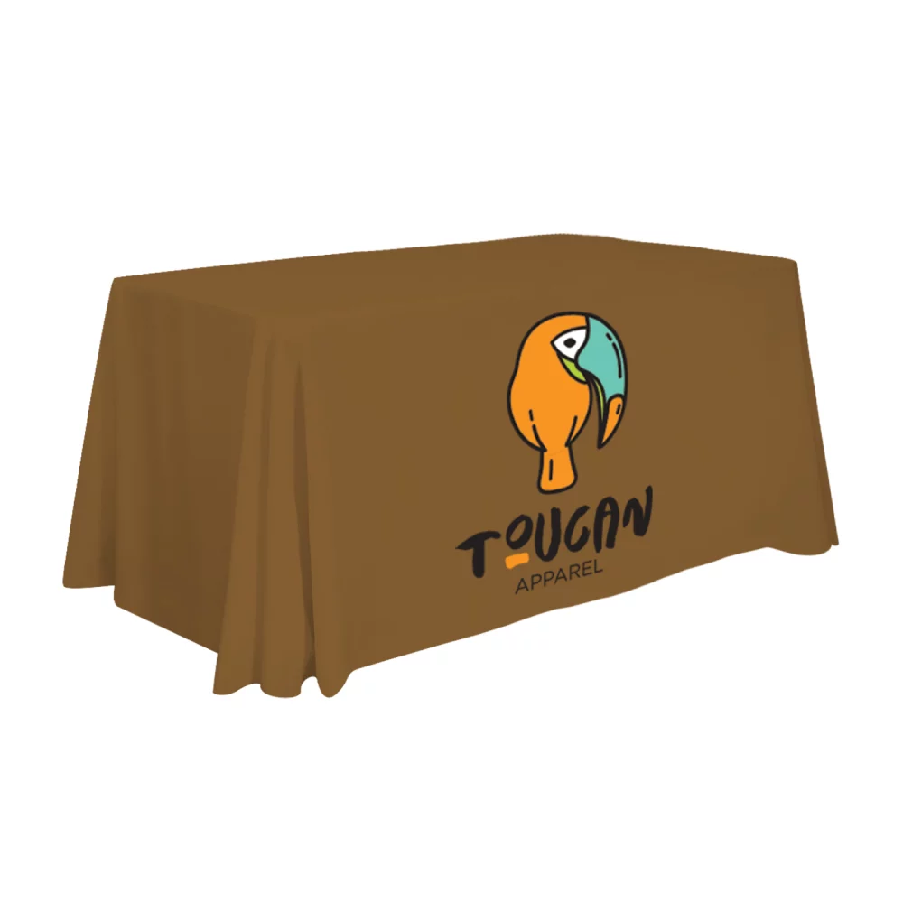 4' Economy Table Throw (Full-Color Front Only)