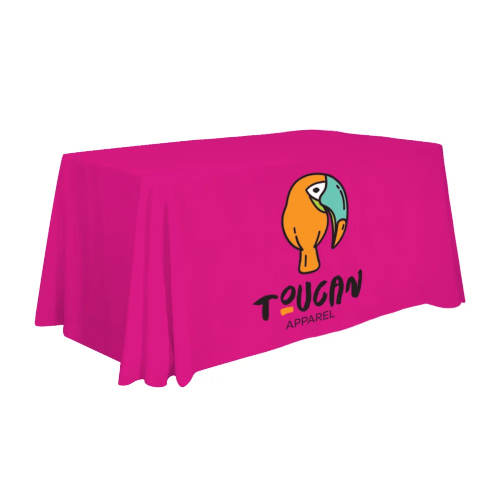 4' Economy Table Throw (Full-Color Front Only)