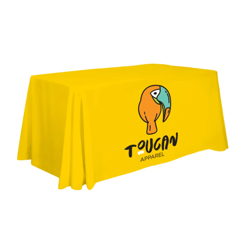 4' Economy Table Throw (Full-Color Front Only)