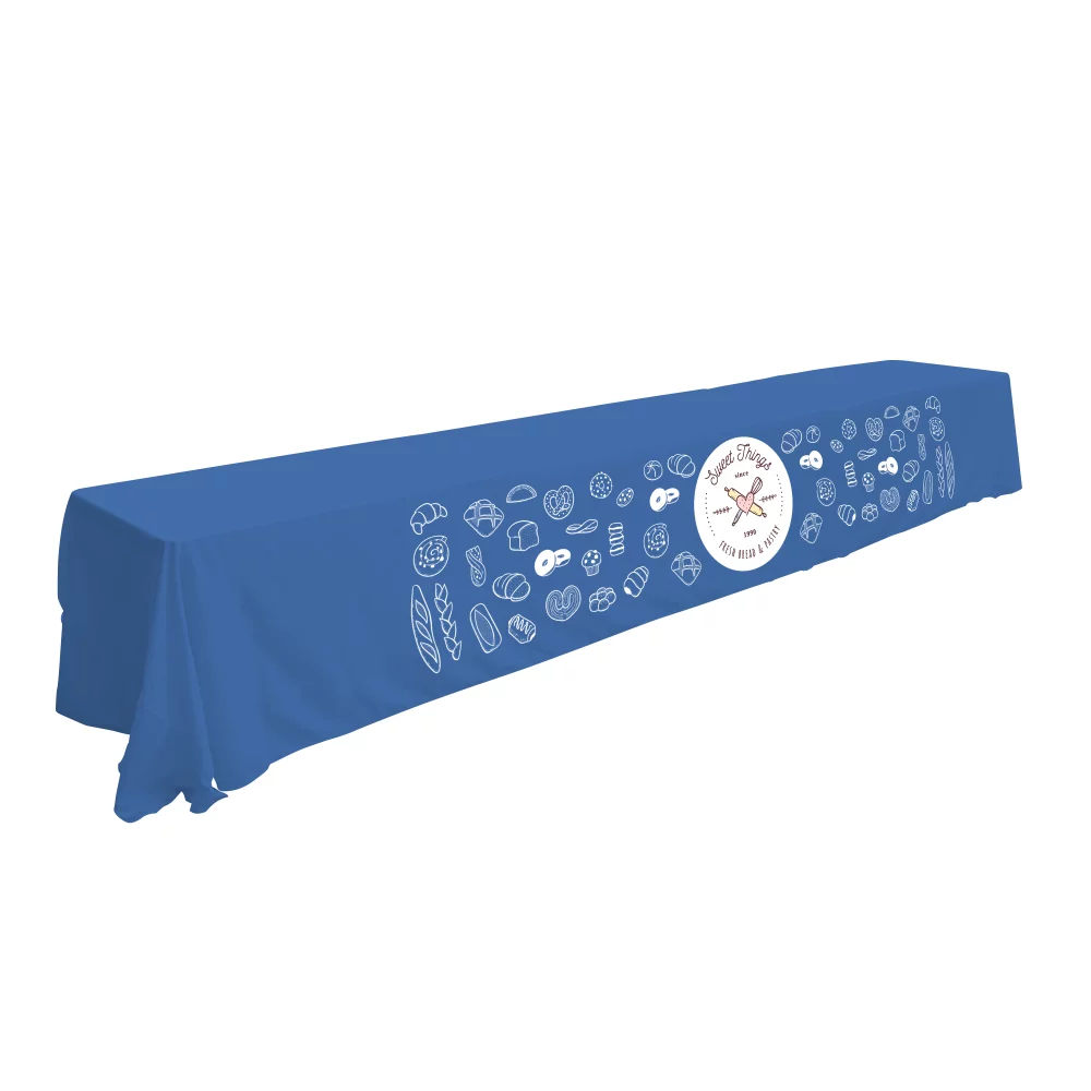 16' Economy Table Throw (Full-Color Front Only)