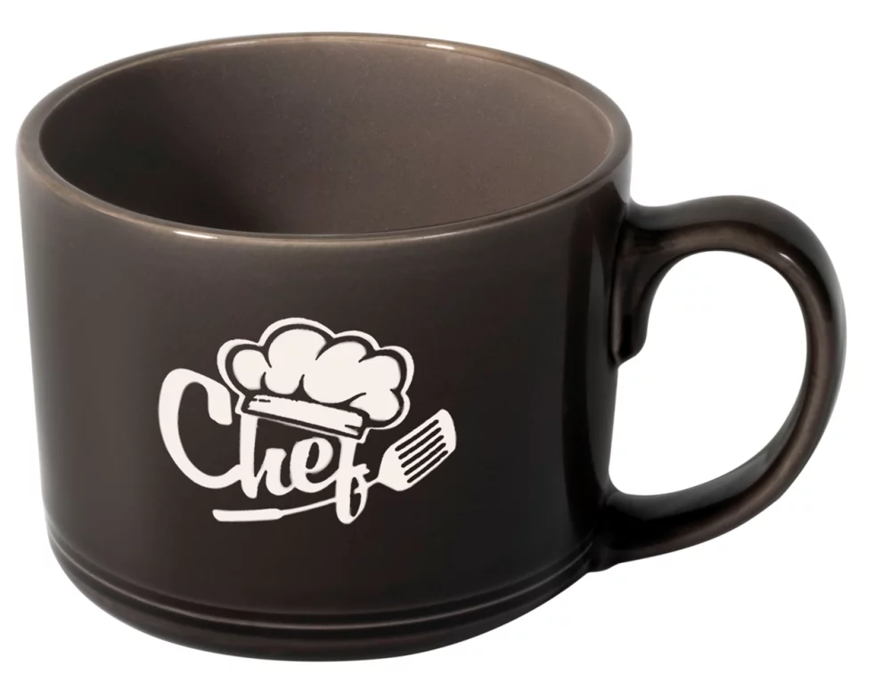 Tasse Nina 12 oz fumée dans une boîte cadeau Ripple - Gravée