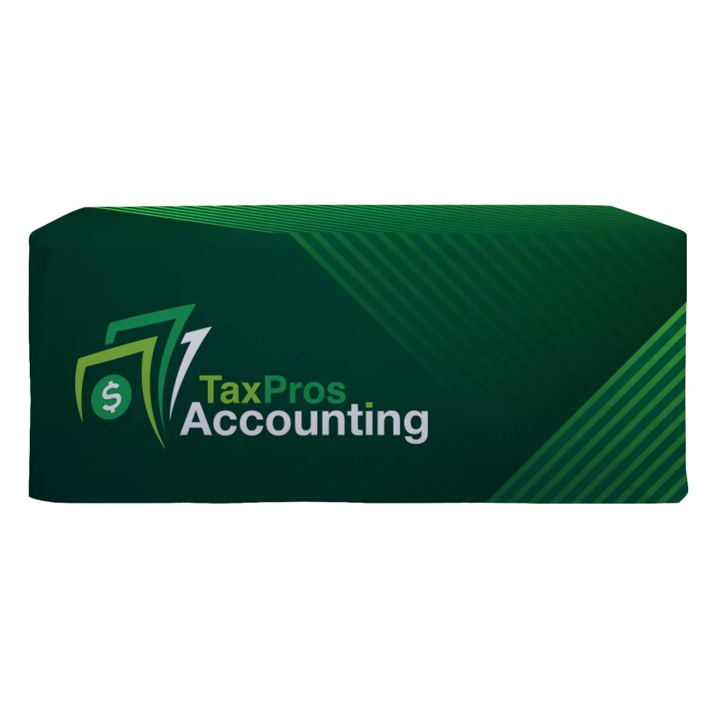 6' Fitted Table Throw (Full-Color Full Bleed)