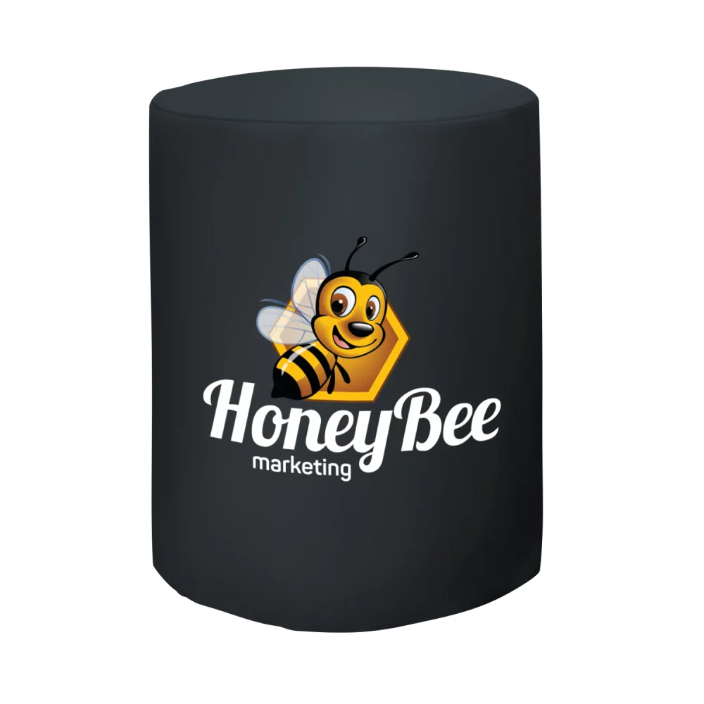 Bar-Height Round Fitted Table Throw (Full-Color Front Only)