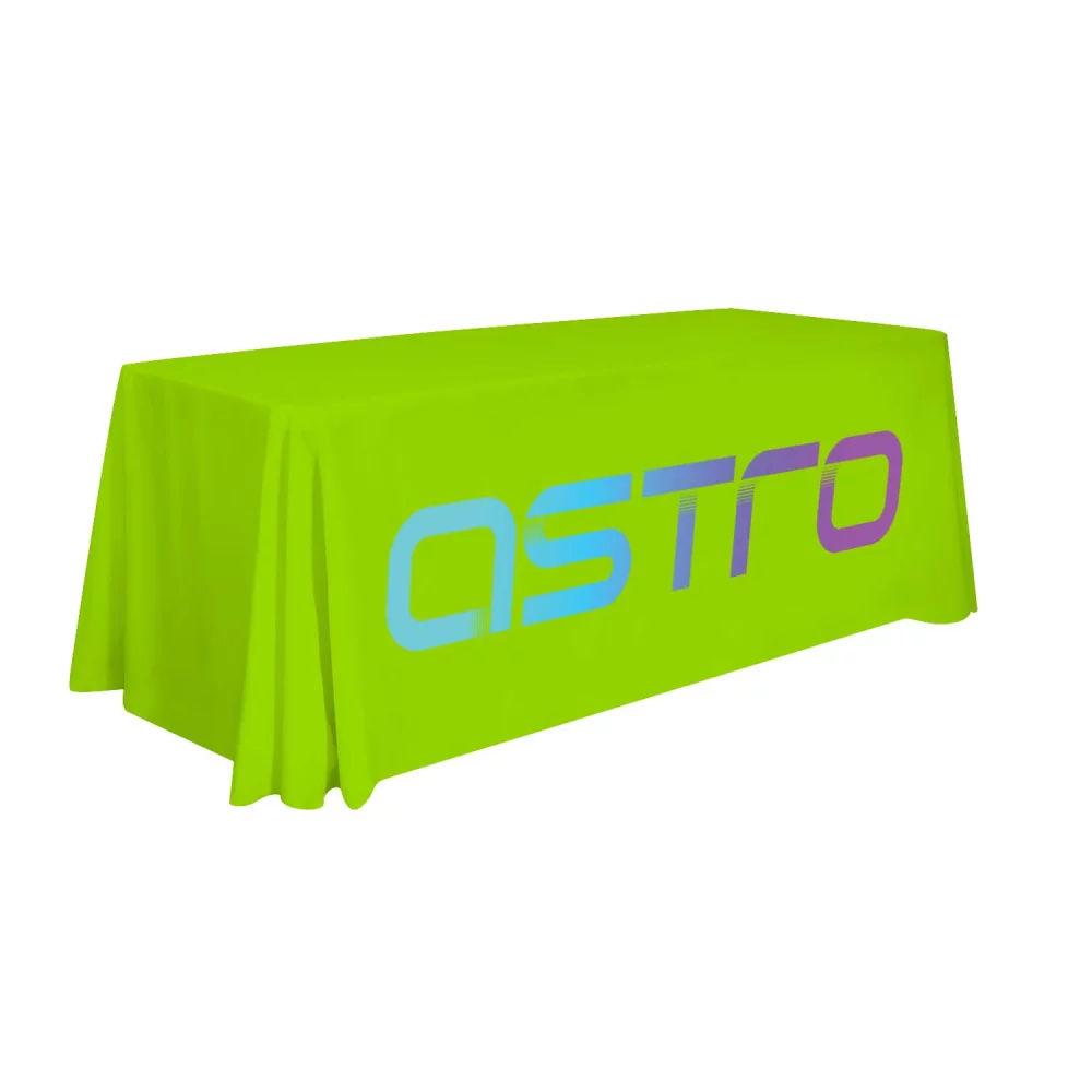 6' LazerLine 4-Sided Throw Full-Color Front Only