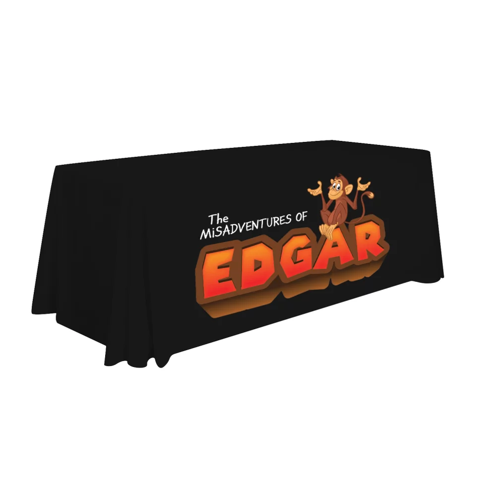 6' LazerLine 4-Sided Throw Full-Color Front Only