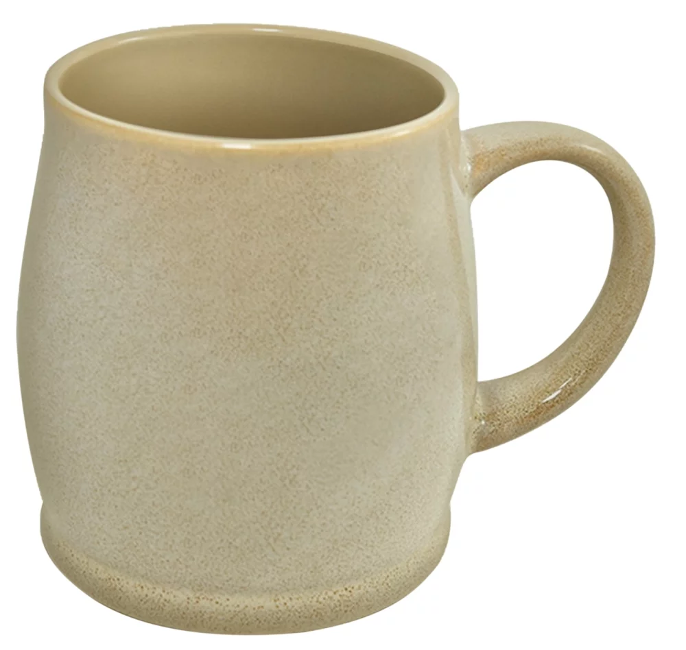 Umea 16oz reactive sand mug in Ripple gift box