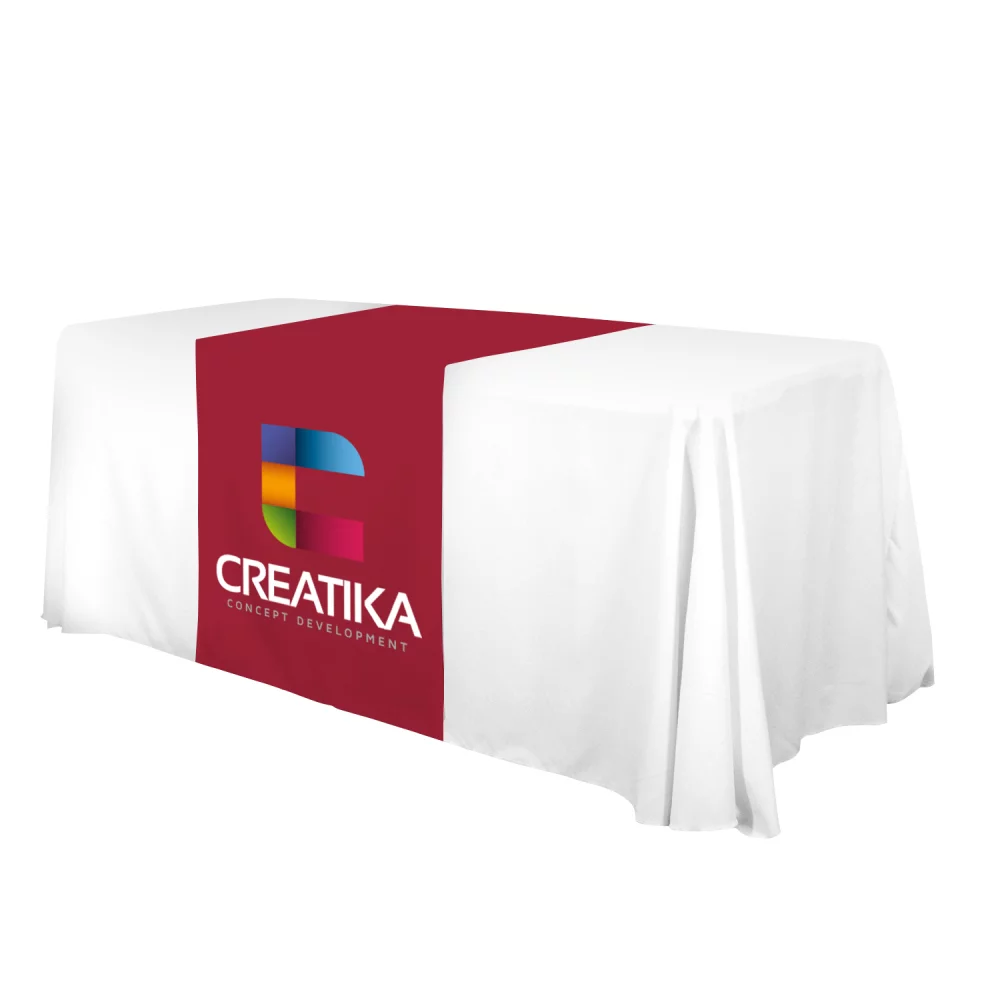 28" LazerLine Table Runner Full-Color Front Only