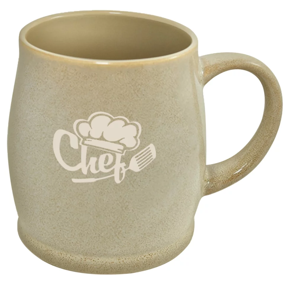 Mug réactif Umea de 16 oz dans une boîte cadeau Ripple - Gravé