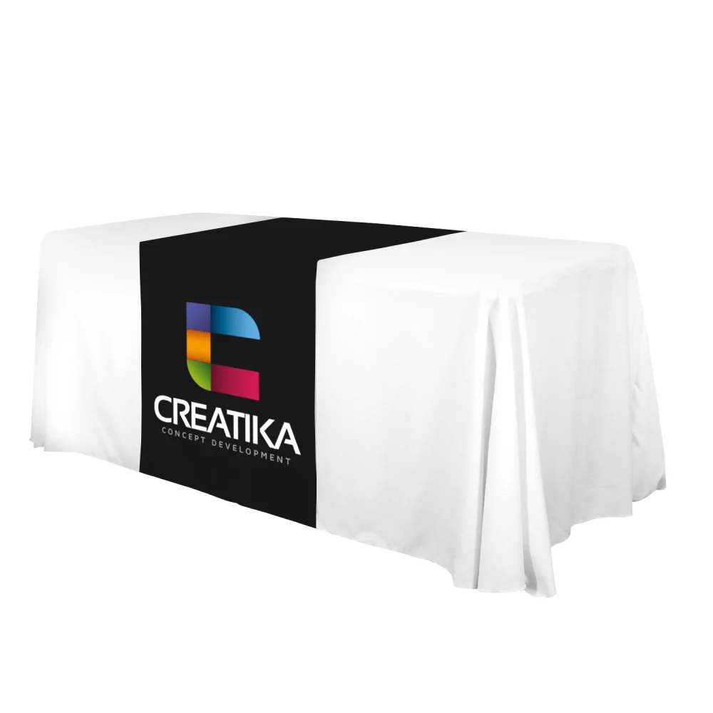 28" LazerLine Table Runner Full-Color Front Only
