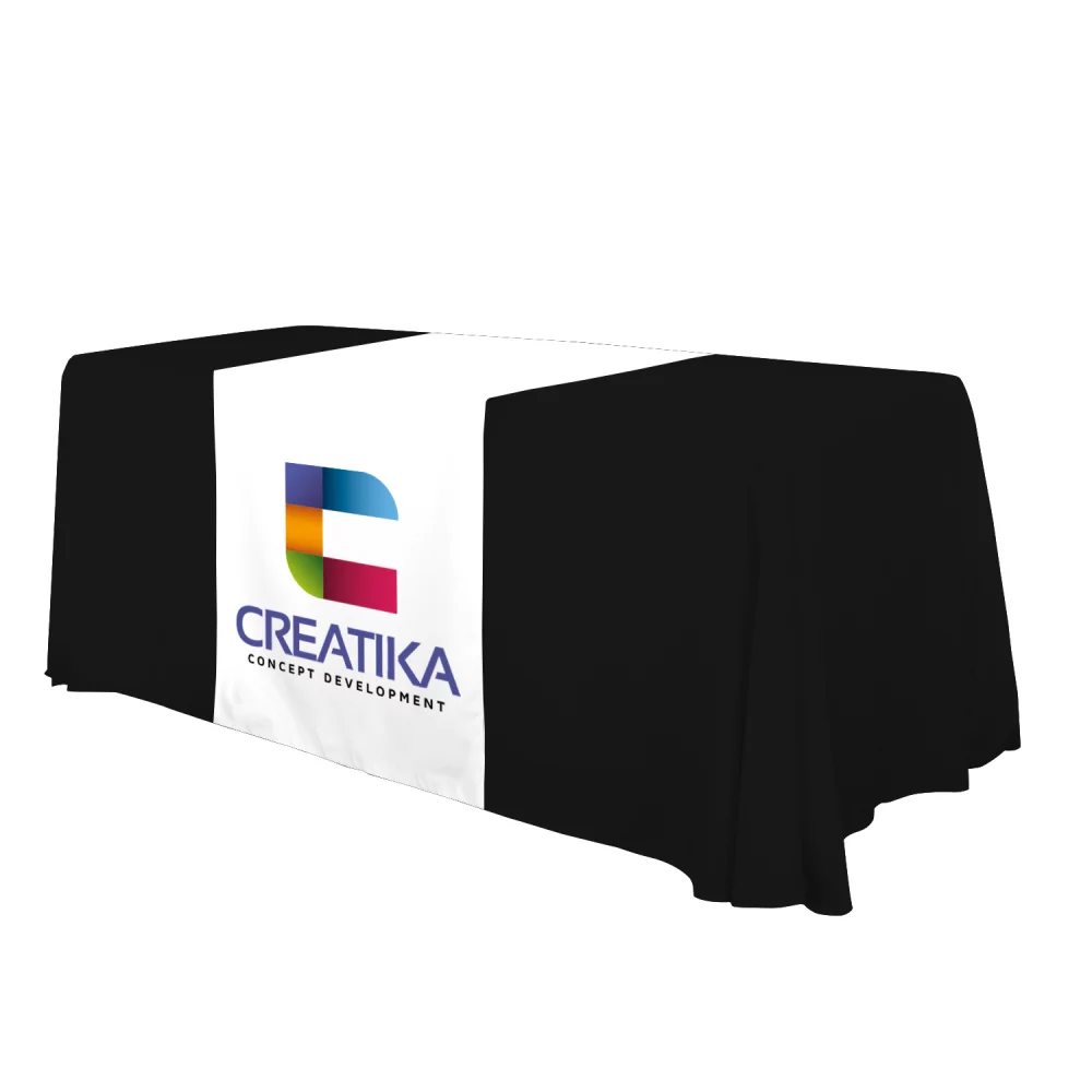 28" LazerLine Table Runner Full-Color Front Only