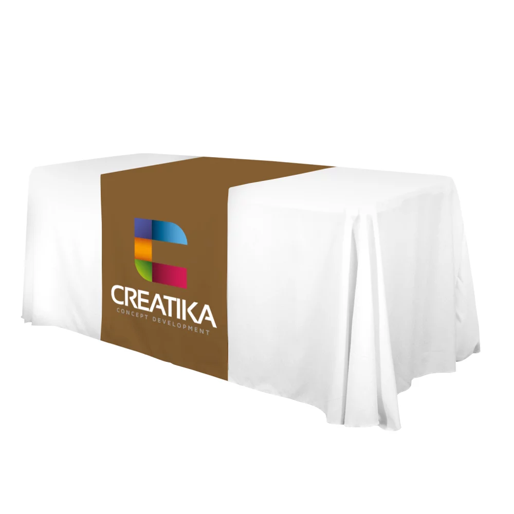 28" LazerLine Table Runner Full-Color Front Only
