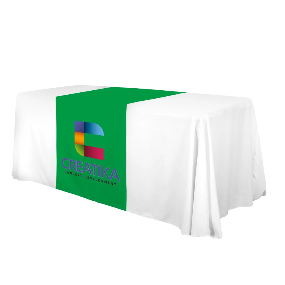 28" LazerLine Table Runner Full-Color Front Only
