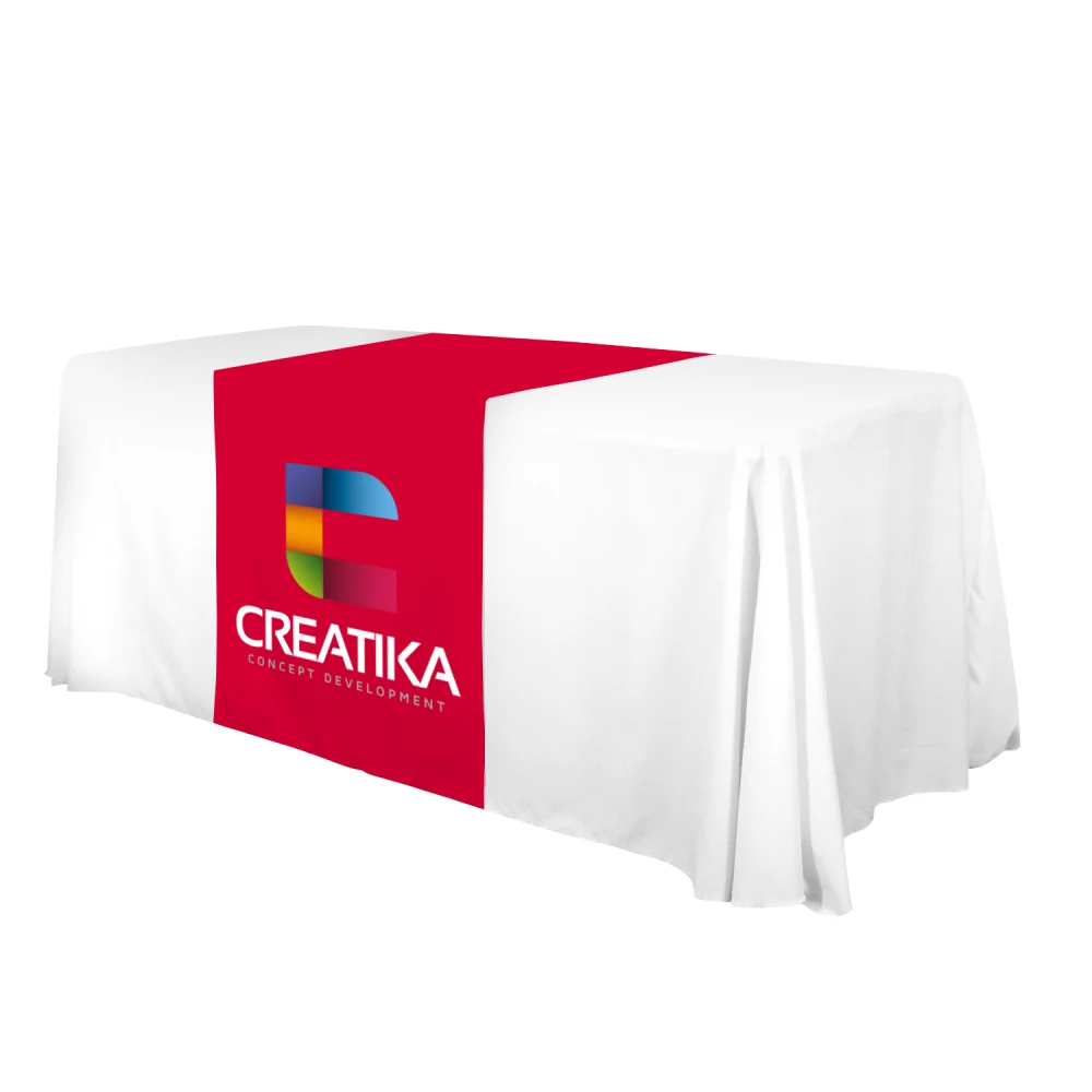 28" LazerLine Table Runner Full-Color Front Only