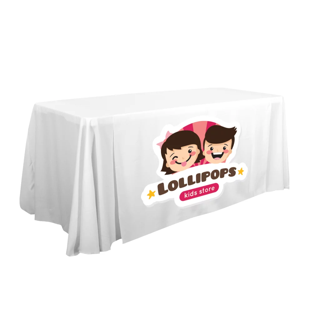 57" LazerLine Table Runner Full-Color Front Only