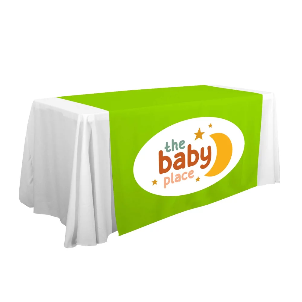 57" LazerLine Table Runner Full-Color Front Only