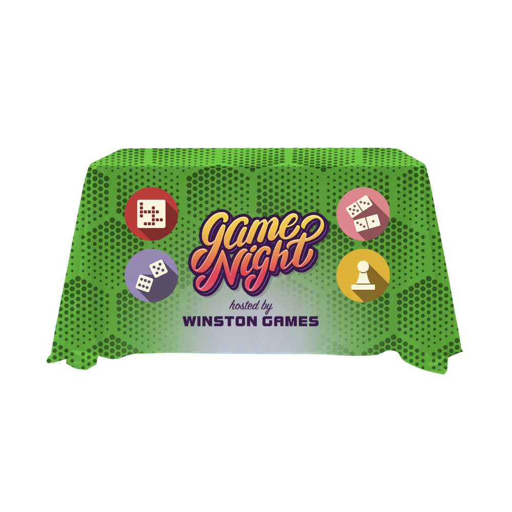 4' Antimicrobial 4-Sided Throw Full-Color