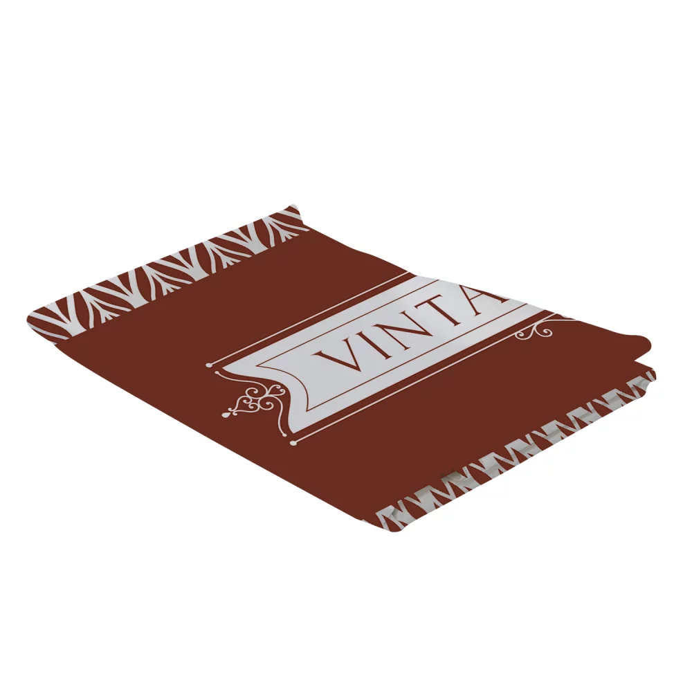 6' Eco-Wise 3-Sided Throw Full-Color Full-Bleed