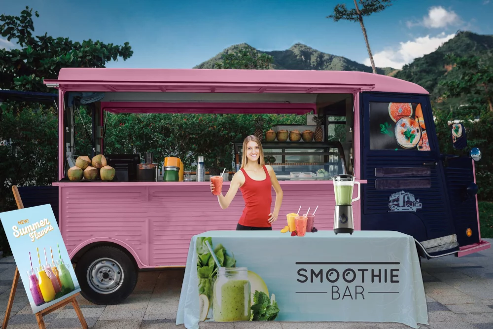 Jeté Eco-Wise 3 côtés 6' en couleur pleine et pleine page.