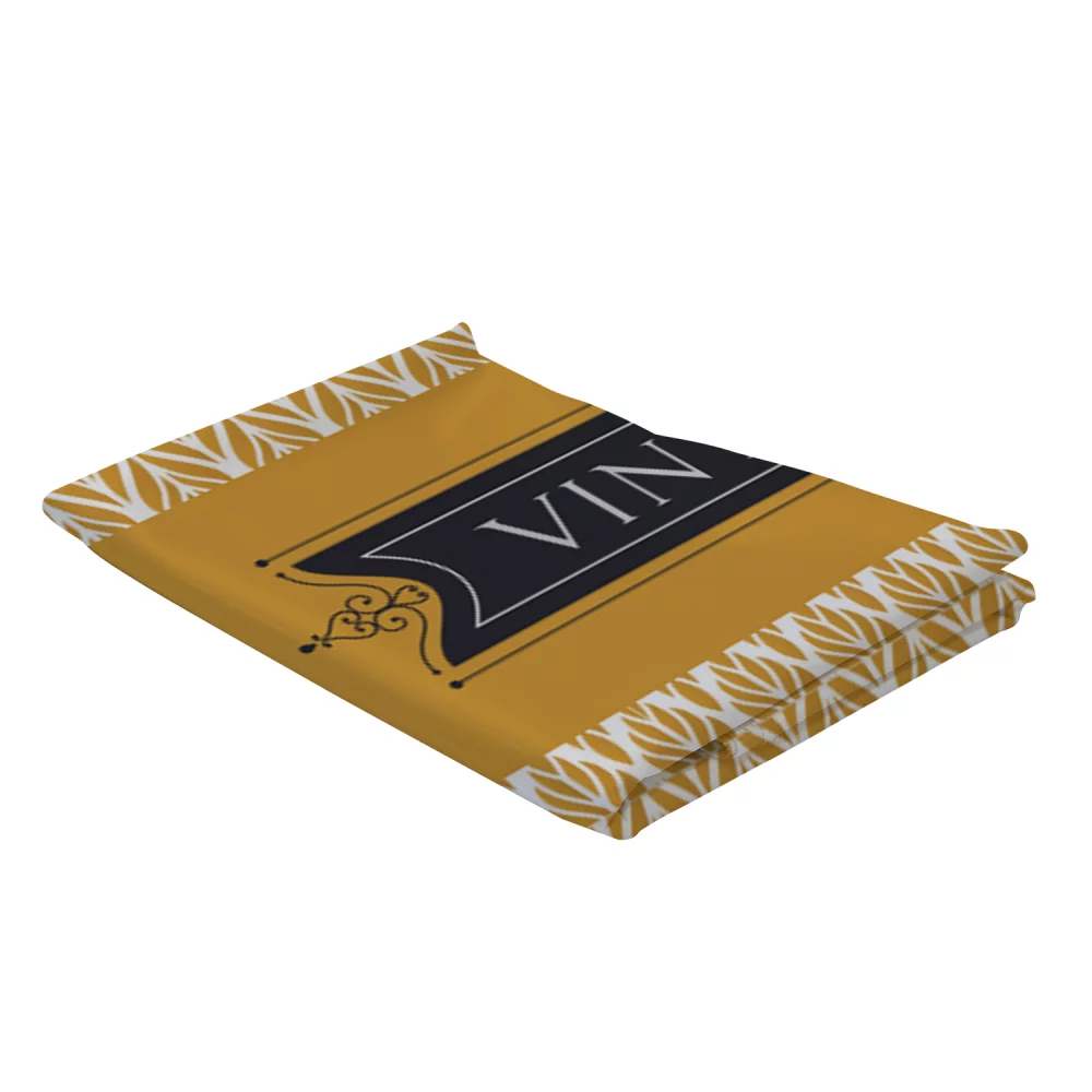 8' Eco-Wise 3-Sided Throw Full-Color Full-Bleed