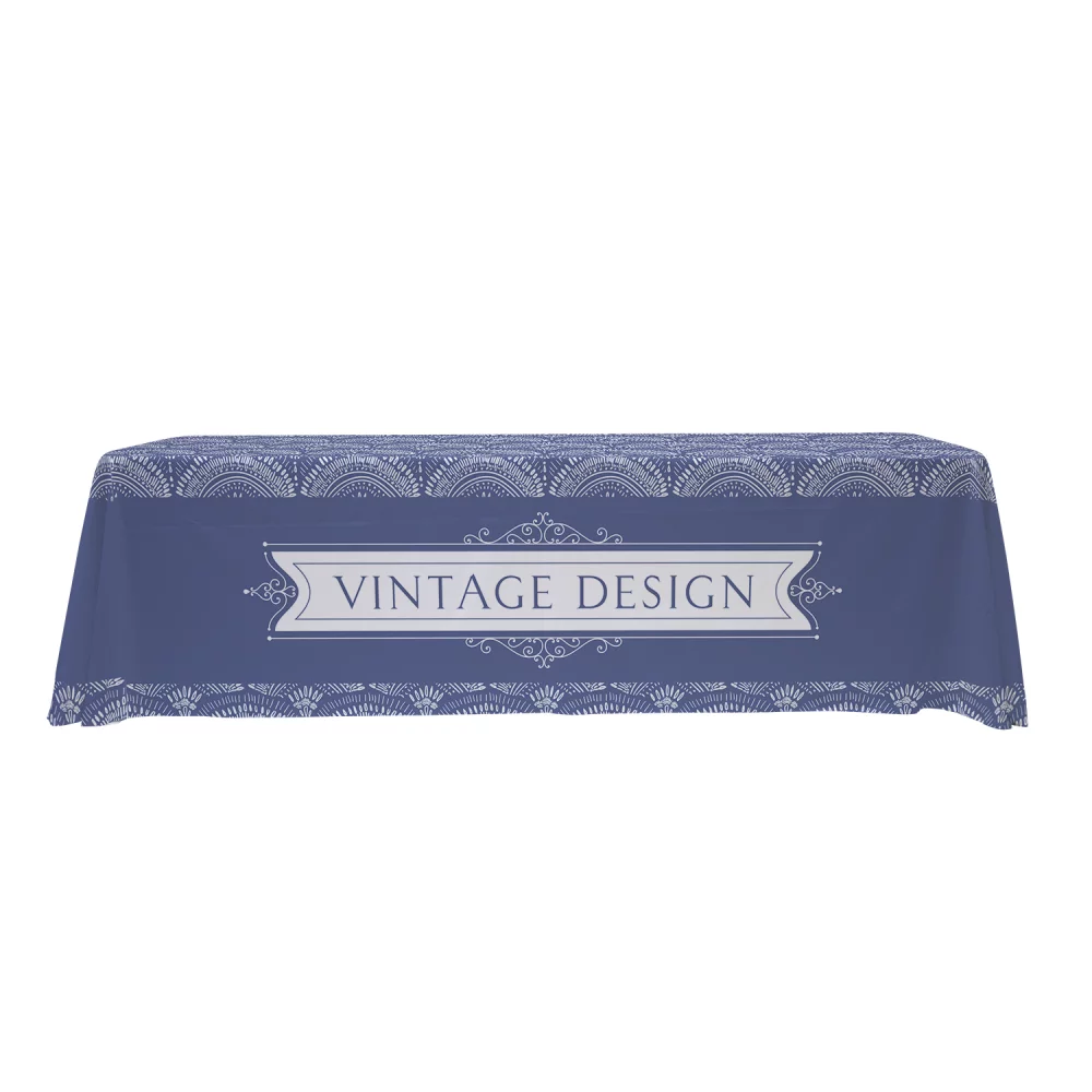 8' Eco-Wise 4-Sided Throw Full-Color Full-Bleed