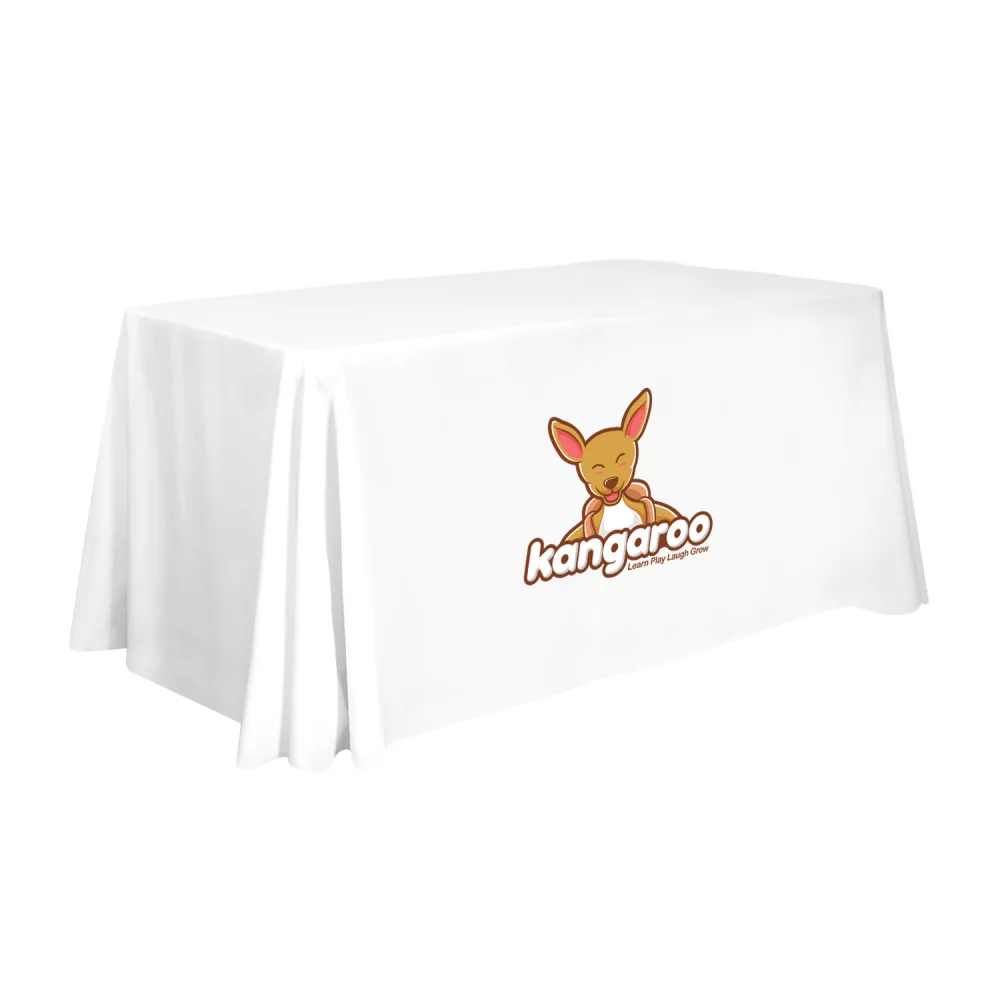 4' Standard Table Throw (Full-Color Front Only)