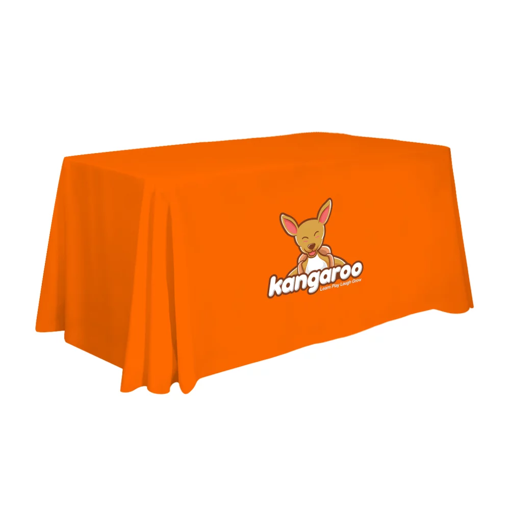 4' Standard Table Throw (Full-Color Front Only)
