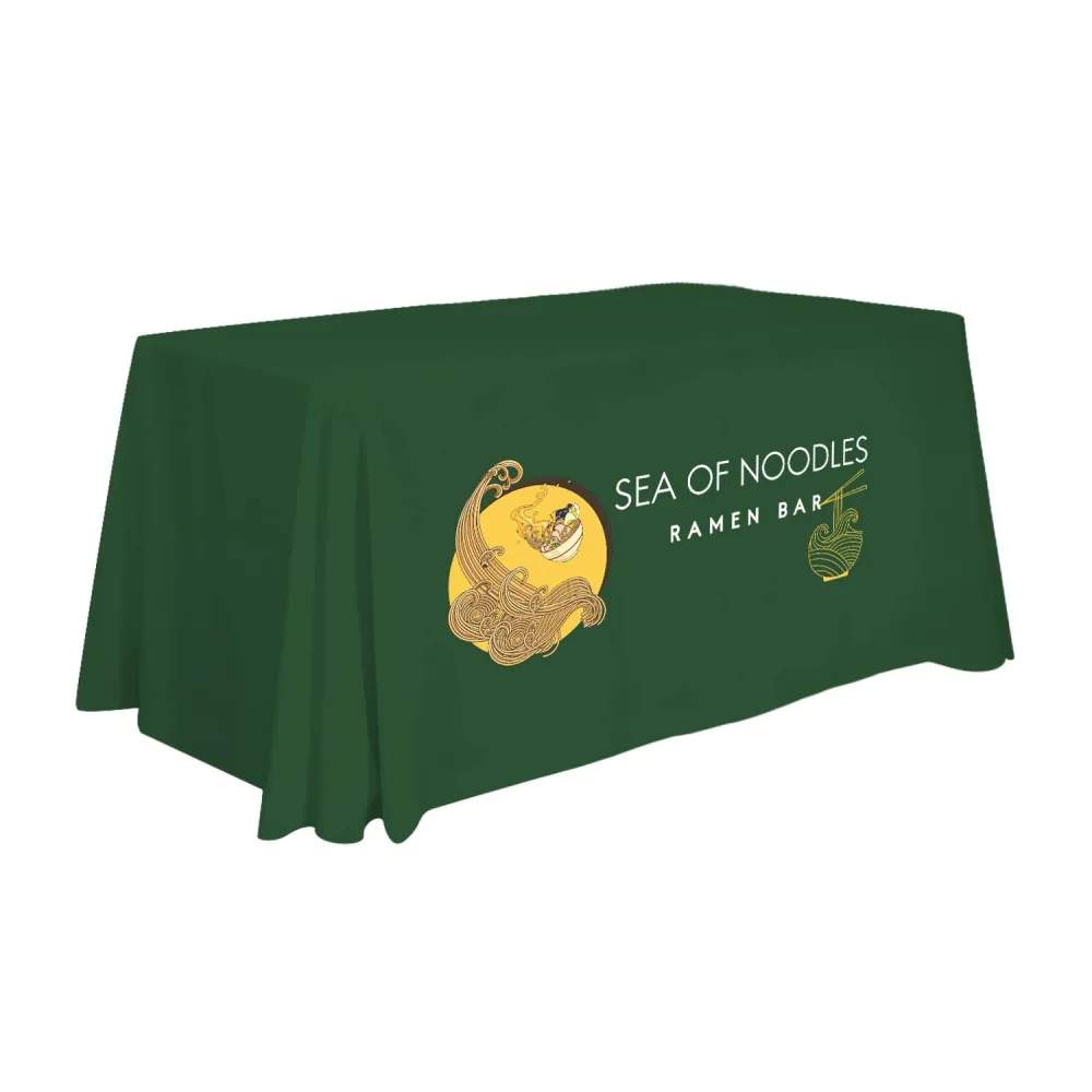 4' Standard Table Throw (Full-Color Front Only)