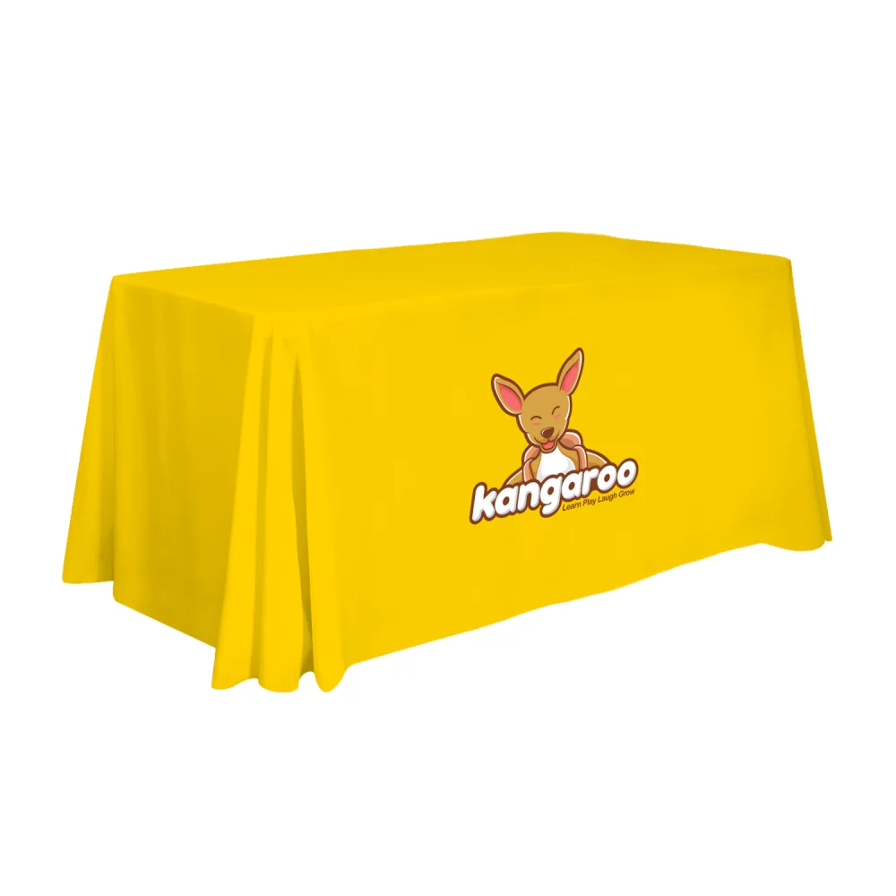 4' Standard Table Throw (Full-Color Front Only)