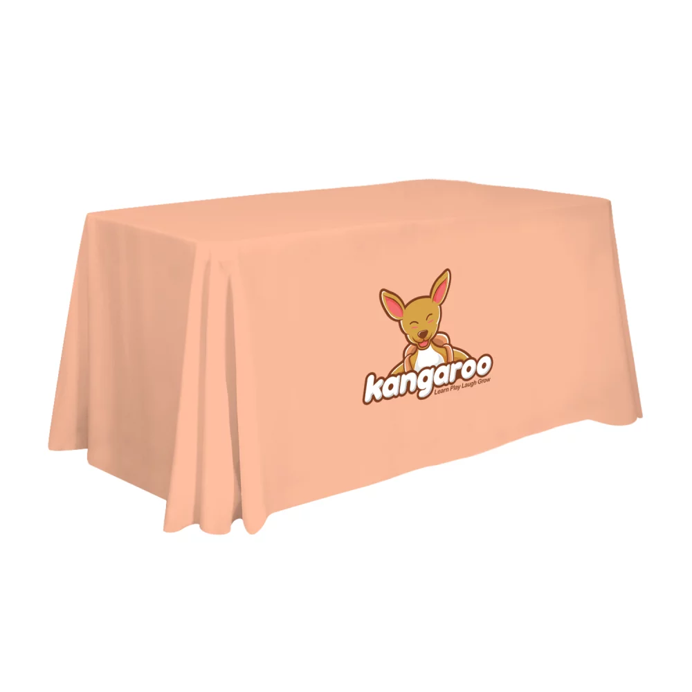 4' Standard Table Throw (Full-Color Front Only)