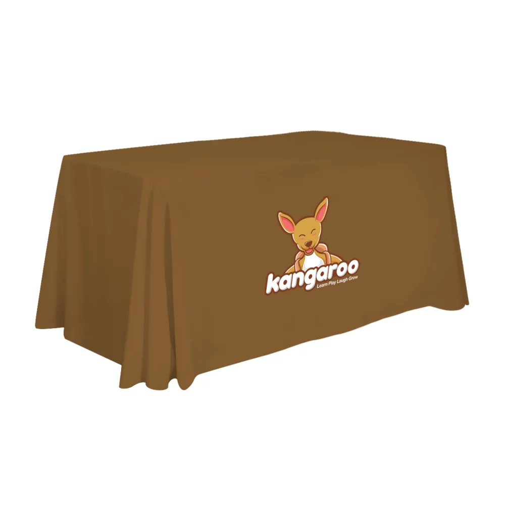 4' Standard Table Throw (Full-Color Front Only)