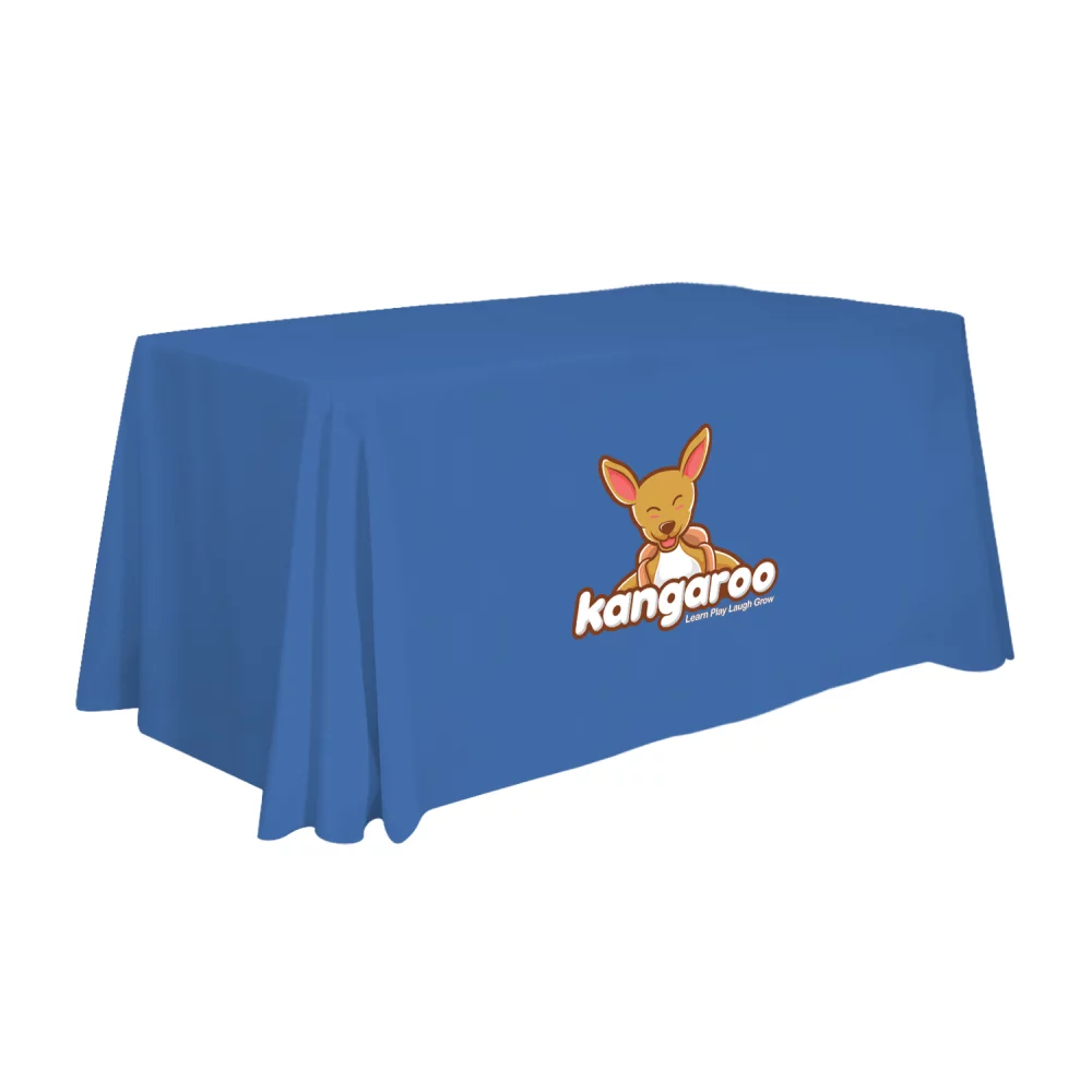 4' Standard Table Throw (Full-Color Front Only)