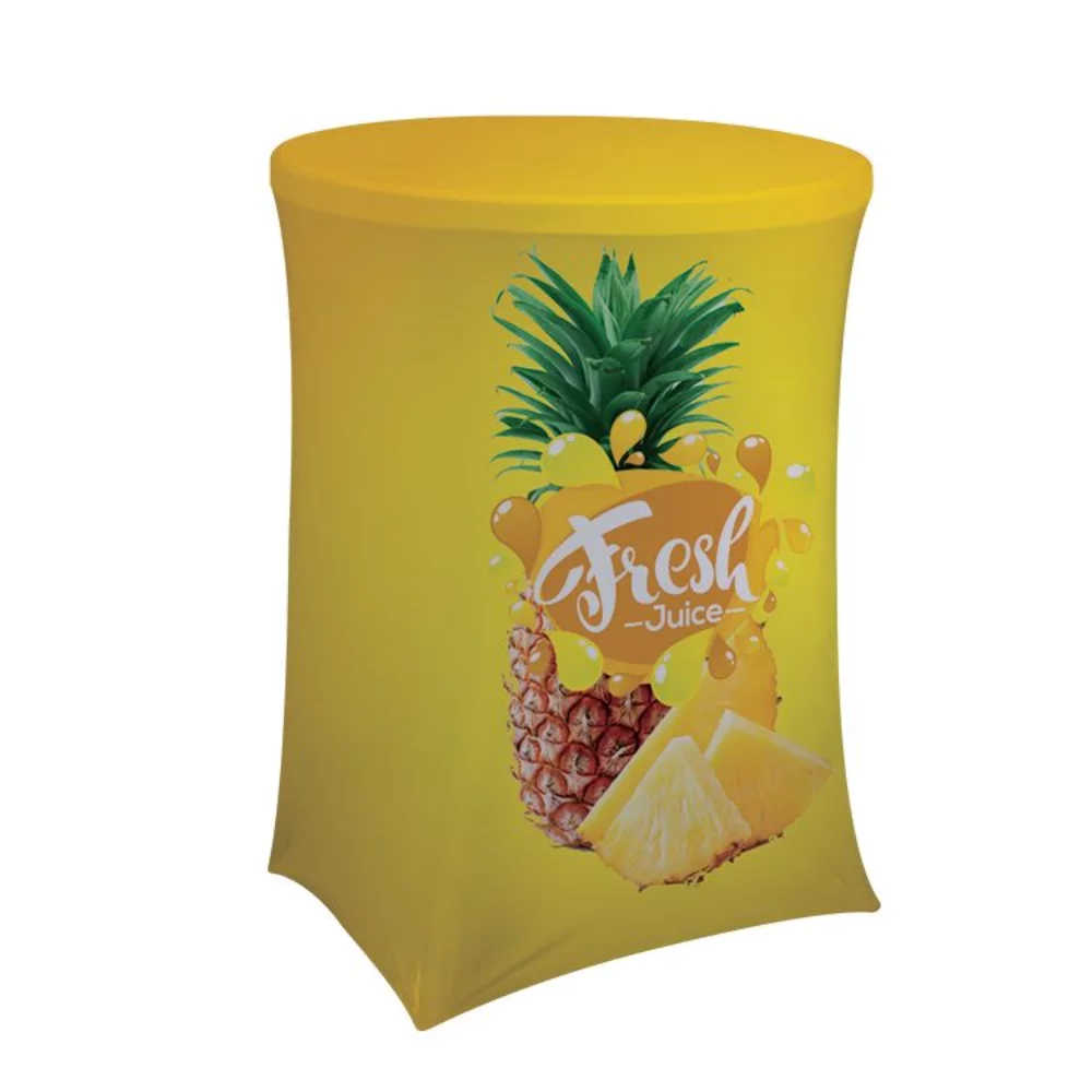 Bar-Height UltraFit Round Table Throw