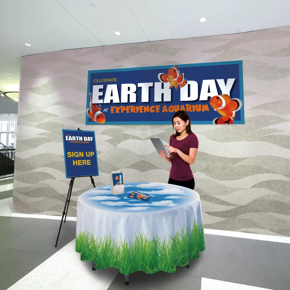 4' Round Throw with 25" Overhang