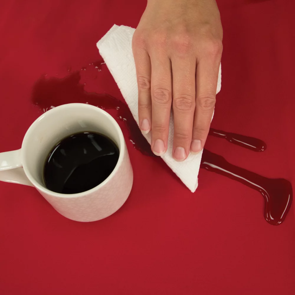 6' Stain-Resistant 3-Sided Throw (One Imprint Location)