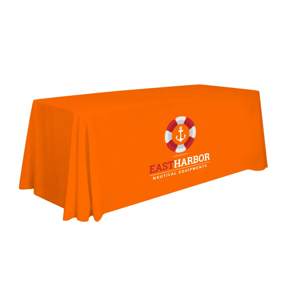 6' Stain-Resistant 3-Sided Throw (One Imprint Location)