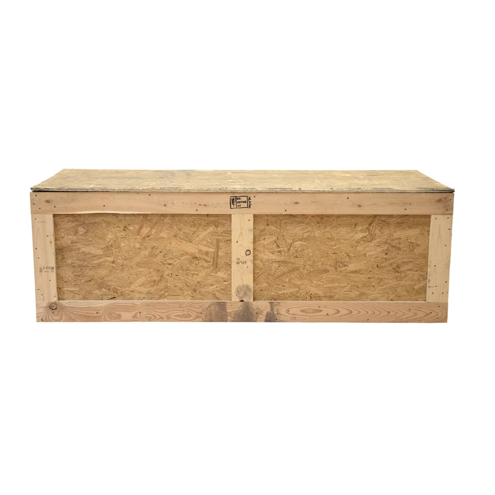 Caisse d'expédition rembourrée pour salon professionnel 67,5" x 22" x 25,5"