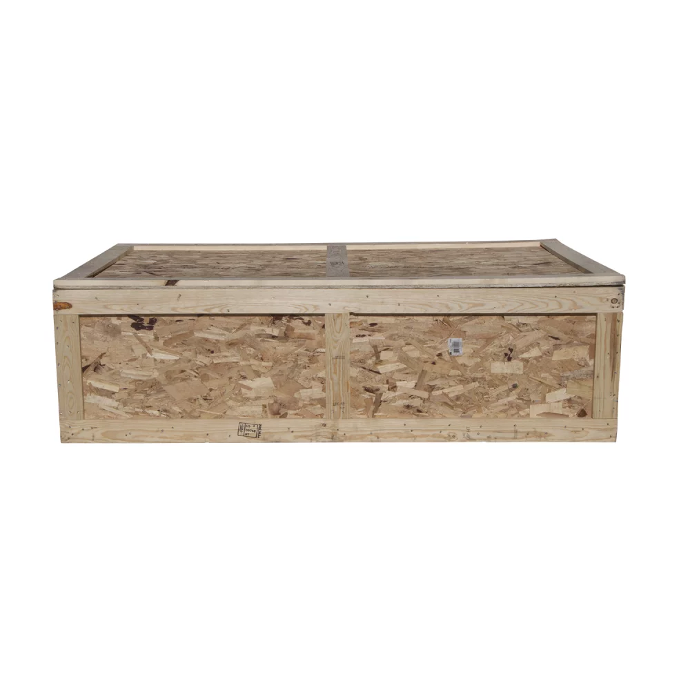 Trade Show Padded Shipping Crate 79.375" x 23.625" x 47.5"