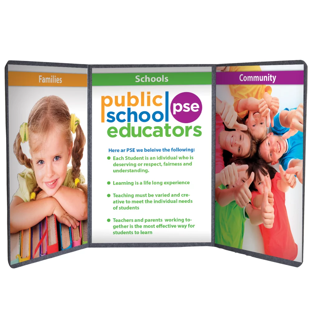 Kit d'affichage Dynamo Trifecta de 6' avec panneaux graphiques