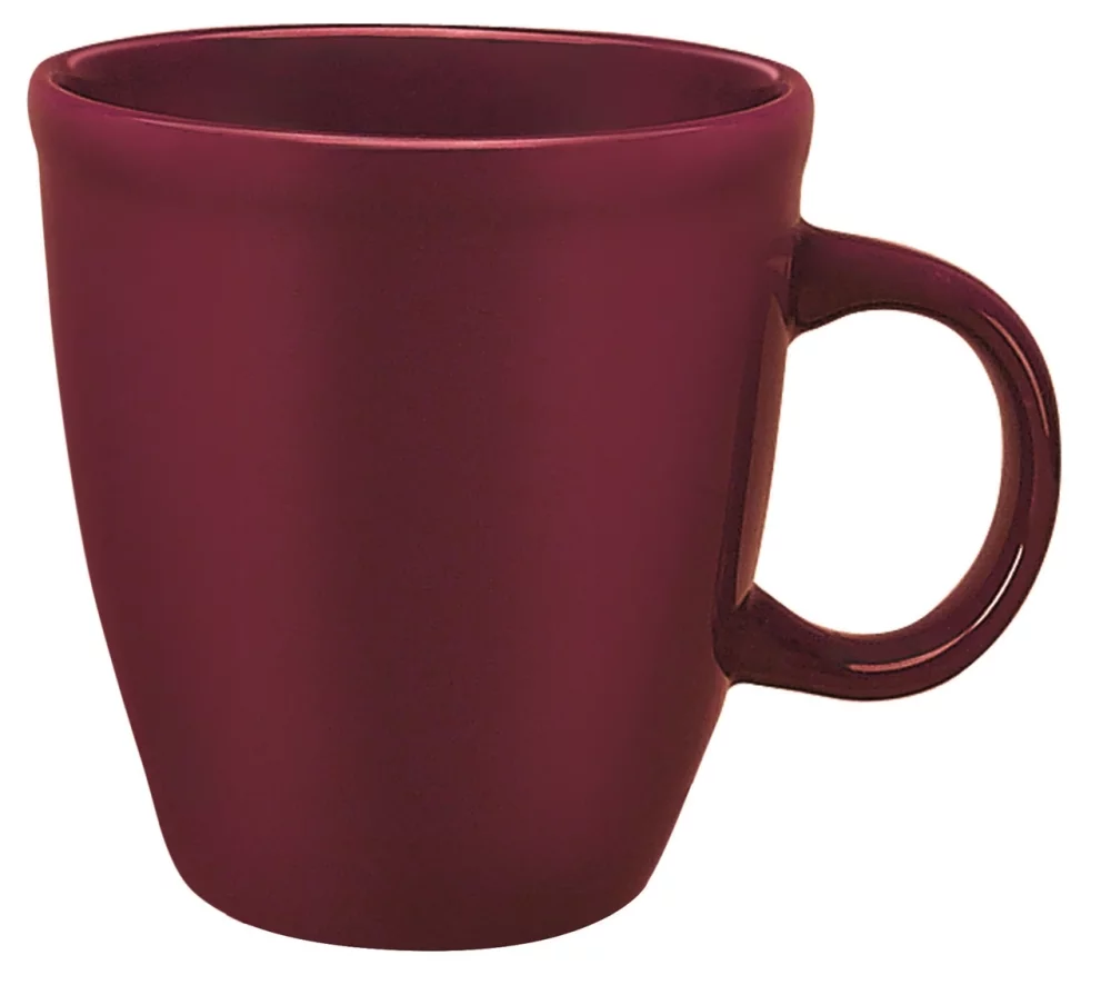 Tasse en céramique bordeaux Mocha de 19 oz