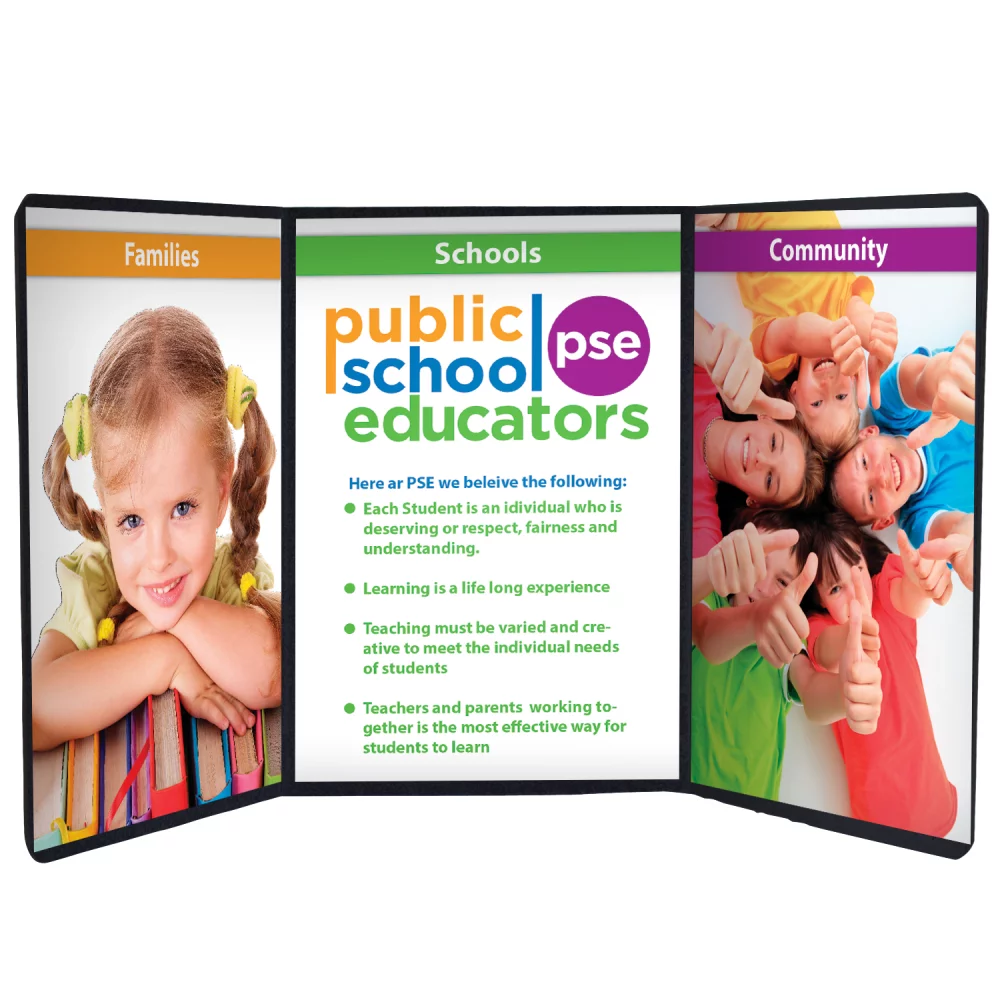 Kit d'affichage Dynamo Trifecta de 6' avec panneaux graphiques