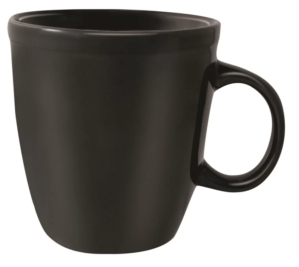 Tasse en céramique noire de 19 oz Mocha