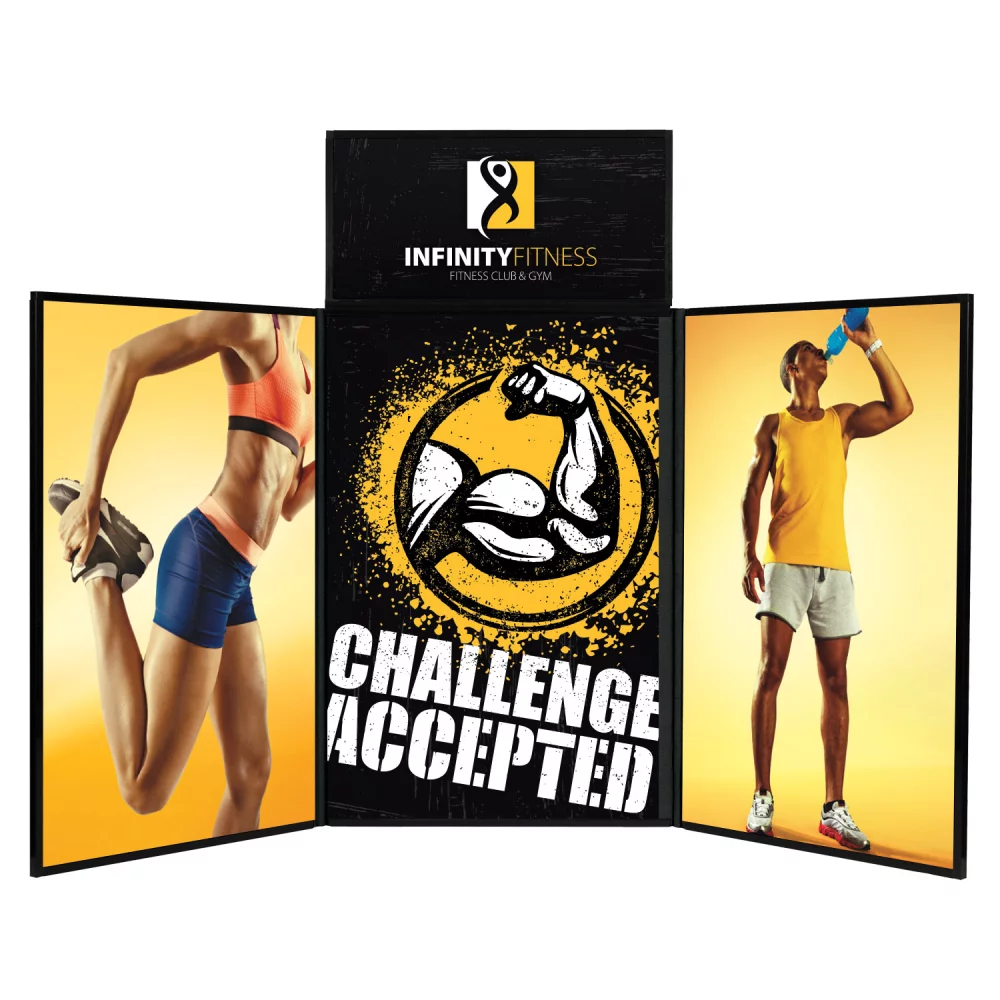 6' Affichage Fast Trak - Kit C (Panneaux Graphiques Complets)