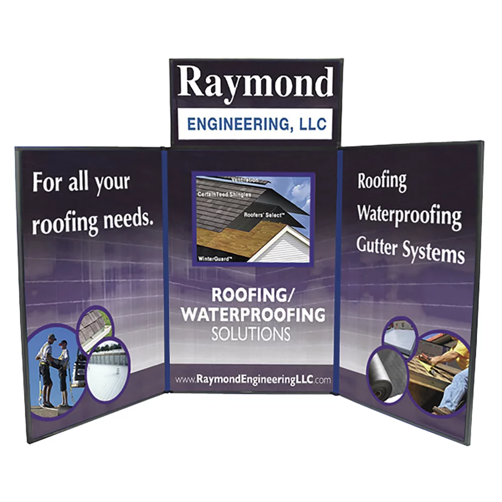 6' Affichage Fast Trak - Kit C (Panneaux Graphiques Complets)