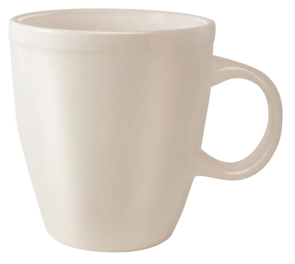 Tasse en céramique blanche de 19 oz Mocha