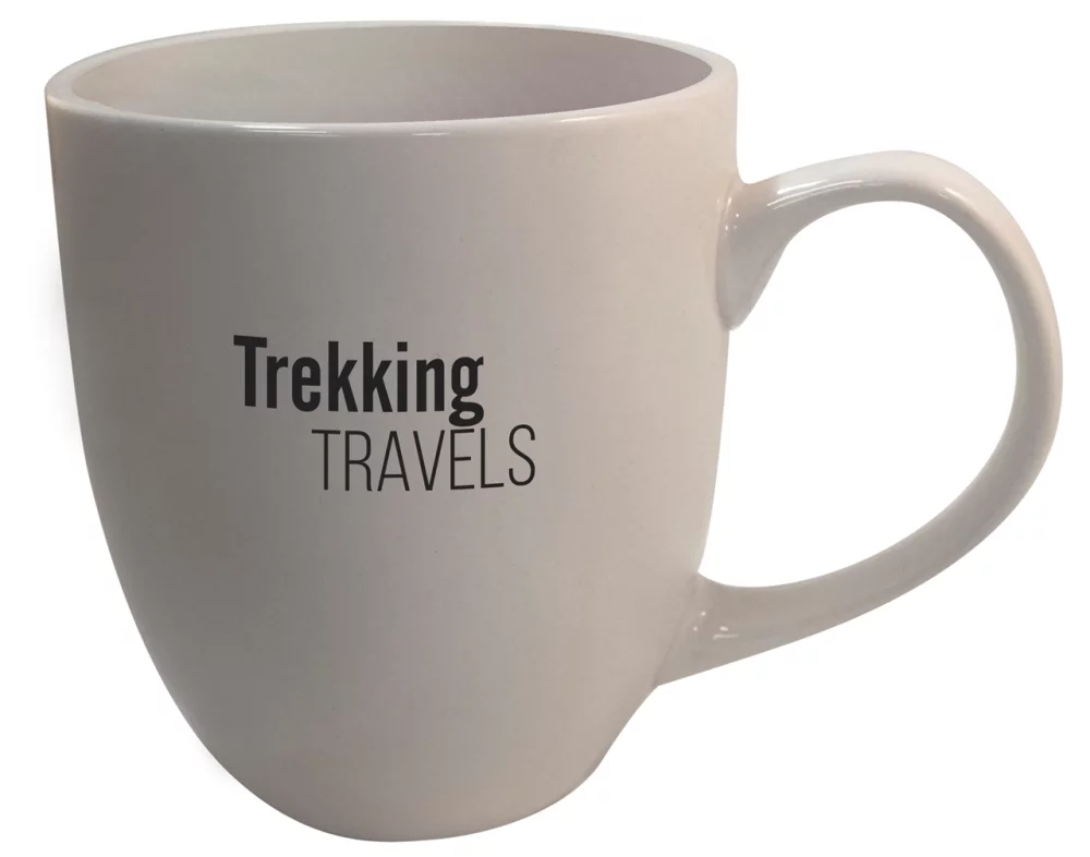 Fable, tasse bistro en porcelaine blanche de 16 oz