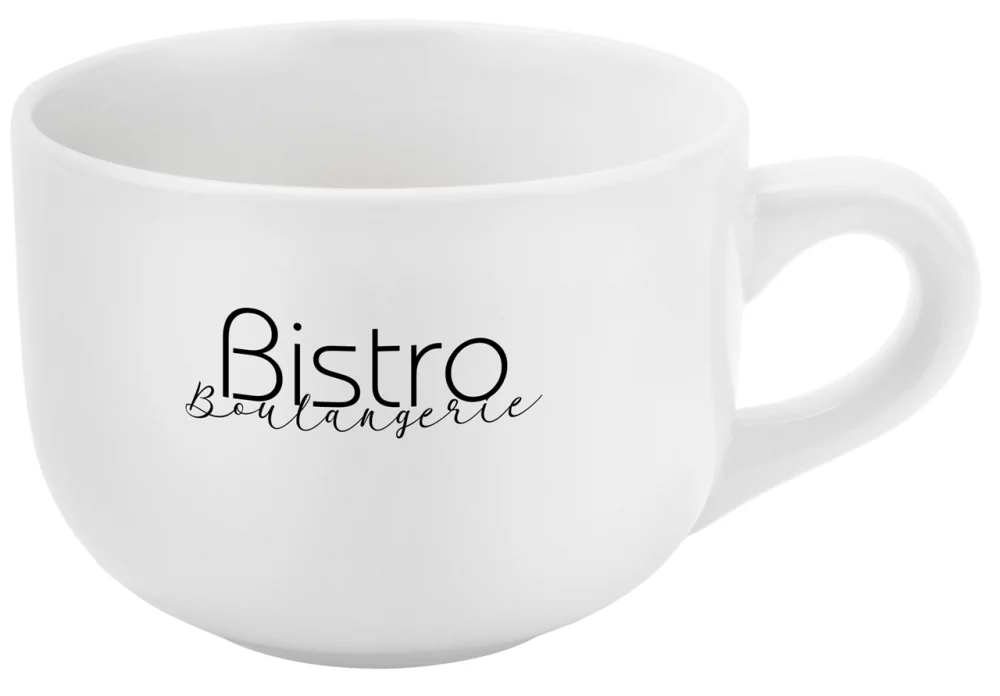 Latte 24oz tasse blanche