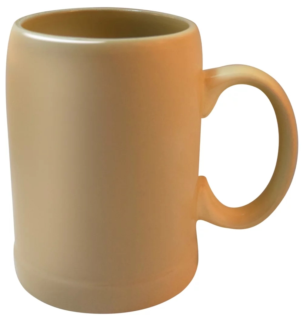 Waldorf 18oz ceramic stein natural